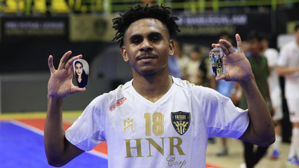 Gambar Biografi dan Profil Andarias Kareth Futsal: Mutiara Hitam dari Timur yang Bersinar di Timnas